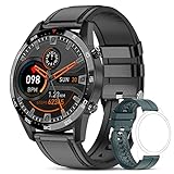 LIGE Smartwatch Herren, 1.32" HD Smart Watch mit Bluetooth Sprachanruf Pulsuhr, Schrittzähler, Schlafüberwachung,…