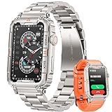 Smartwatch Fitnessuhr mit Telefonfunktion Smart Watch: Fitness Uhr 1.57" mit Message Reminder Pulsuhr…