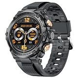 LIGE Smartwatch Herren,800mAh,1.5" Smart Watch mit Telefonfunktion,Sportuhr 123 Sportmodi mit Schrittzähler…
