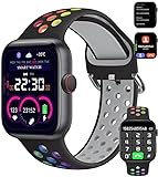 Smartwatch für Android- und iOS-Handys, Smartwatch 2.19 Touchscreen-Aktivitätstracker mit Herzfrequenz-Schlaf-Monitor,…