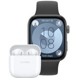 Huawei Fit 3 Fluoroelastomer Strap + Freebuds SE 2 white Smartwatch
