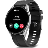 BRIBEJAT Smartwatch (1,43 Zoll, Android, iOS), mit Telefonfunktion, Fitness Tracker Schlafmonitor, IP68…