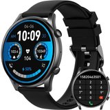 EIGIIS Smartwatch (1,43 Zoll, iOS Android), Telefonfunktion Touchscreen HD AMOLED Fitness Tracker 100…