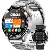 paazomu Smartwatch (1,46 Zoll, Android, iOS), mit Herzfrequenz/Schlafüberwachung, Fitness-Tracker, Business…