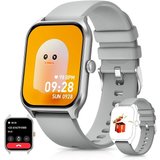 DEKELIFE Smartwatch (1,96 Zoll, Android iOS), Damen telefonfunktion libertas sportmodi schlafmonitor…