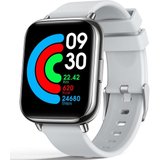 AGPTEK Smartwatch (1,69 Zoll, iOS und Android), Armbanduhr mit Musiksteuerung Herzfrequenz Wasserdicht…