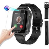 OKYUK GPS Kinder's Smartwatch (1,69 Zoll, Android / iOS), Mit Musikplayer, Gesichtserkennung, SOS und…