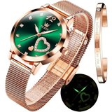 OLEVS Quarzwerk Hardlex-Kristallglas Watch, Langlebigkeit, Vielseitigkeit, das perfekte Geschenk,Bequemes…
