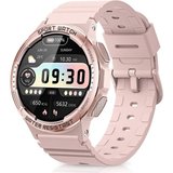 Sross Smartwatch, Fitness Tracker Uhr mit Anruffunktion für Damen Herren Smartwatch (1,3" Zoll HD AMOLED…