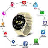 DTC GmbH Smartwatch mit Blutdruckmessung, Smartwatch, Fitness-Tracker,Gesundheits-Tracker Smartwatch…