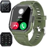 Sross Smartwatch Herren,mit Telefonfunktion, Fitness Tracker Uhr Smartwatch (1,83" HD Touchscreen Zoll)…