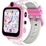 IOWODO Smartwatch (1,69 Zoll, 2G, Nano SIM Card), Kinder 2G SOS Smartwatch mit Kamera, Spiele - Jungen/Mädchen…