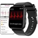 DigiKuber Smartwatch (1,91 Zoll, Android, iOS), mit ECG, Blutdruck, SpO2, Herzfrequenz, Körpertemperatur,…