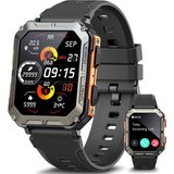IBETTER Smartwatch, Damen Herren Uhren Watch für Android IOS, Smartwatch (Fitnessuhr mit Telefonfunktion…
