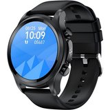 HIYORI Smartwatch mit EKG, PPG, Blutzucker- und Temperaturüberwachung Smartwatch, 1.39 Zoll HD Touchscreen