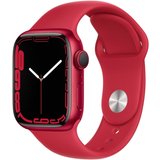 Watch Series 7 GPS, 41mm Aluminiumgehäuse, mit Sportarmband, PRODUCT(RED)