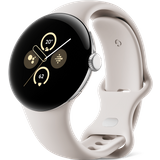 Pixel Watch 2, LTE, Aluminiumgehäuse in Champagne Gold / Sportarmband in Hazel Smartwatch