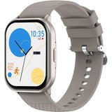 findtime Smartwatch (2,01 Zoll, Android, iOS), mit telefonfunktion Schlafanalyse Herzfrequenz Blutdruck…
