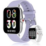 Colesma Smartwatch (1,69 Zoll, Android iOS), Damen HD Fitnessuhr Tracker mit Telefonfunktion IP67 Wasserdicht…
