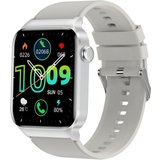 Donerton Smartwatch (1,85 Zoll, Android, iOS), mit Telefonfunktion/Message Reminder, 112+Sportmodi IP68…