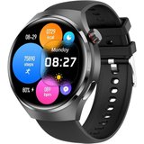 FEMBW Smartwatch (1,6 Zoll, Android iOS), Bluetooth Anrufe Touchscreen IP67 Wasserdicht Sportuhren Fitnessuhr