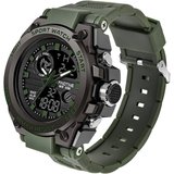 findtime Fur Herren Sport Uhren Militär Outdoor Große Smartwatch (2.09 Zoll), Armbanduhr Digital Analog…