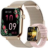 Mutoy Smartwatch, Smartwatch Damen mit Telefonfunktion Uhren Herren Smartwatch (1,81" HD Voll Touchscreen…