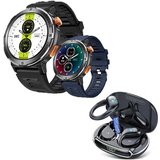 HYIEAR Smart Watch, Bluetooth Headset und Uhrenkombination Smartwatch, Uhr mit Anruffunktion,Gesundheitsüberwachung…