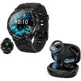 HYIEAR Smartwatch für Damen und Herren, Sport-Bluetooth-Headset 5.3 Smartwatch, mit austauschbaren Armbändern,…