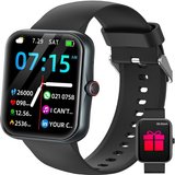 JUBUNRER Smartwatch (1,83 Zoll, Android, iOS), mit Telefonfunktion Herzfrequenz Schlaf Monitor Schrittzähler…