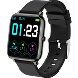 MicLee Smartwatch (1,3 Zoll, Android iOS), Fitness Tracker Armbanduhr Schlafmonitor IP67 Wasserdicht…