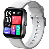 Septoui Smartwatch (2,0 Zoll, Android iOS), Fitness Tracker mit SpO2 Schlaf 100+ Trainingsmod Schrittzähler…