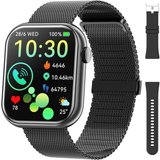 Hwagol Praktische Funktionen Smartwatch (1,85 Zoll, Android, iOS), mit Bluetooth Anrufe,140+ Sportmodi…