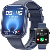 Hwagol Zifferblattpersonalisierung Smartwatch (1,85 Zoll, Android, iOS), mit Bluetooth Anrufe,140+ Sportmodi…