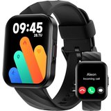 Parsonver Smartwatch (1,9 Zoll, Android iOS), Herren Fitnessuhr mit Telefonfunktion Touchscreen Wasserdicht…