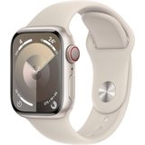 Apple Watch Series 9 GPS + Cellular 41mm Aluminium Smartwatch (4,1 cm/1,61 Zoll, Watch OS 10), Sport…