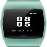 GRV Smartwatch (0,96 Zoll, Android, iOS), mit Fitness-Tracker Schritte, Schlafanalyse, Daten, Handgelenksensor