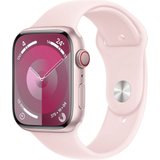 Apple Watch Series 9 GPS + Cellular 45mm Aluminium S/M Smartwatch (4,5 cm/1,77 Zoll, Watch OS 10), Sport…