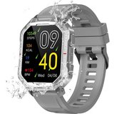 OKWISH Damen Herren Smart Watch Sportuhr Armbanduhr Fitness Uhr Uhren Tracker Smartwatch (1.83 Zoll)…