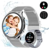 Powerwill Smartwatch für Damen Herren, 1,39 Zoll Touchscreen Smart Watch Smartwatch (1,39 " Zoll), mit…
