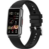 ECOSOON Smartwatch (1,47 Zoll, Android iOS), Damen mit pulsmesser schlafmonitor fittnessarmbanduhr frauen