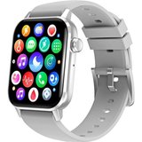 Deunis Smartwatch (1,69 Zoll, Android iOS), Telefonfunktion Schlafmonitor Schrittzähler Fitness Tracker…