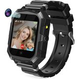 EURHOWING Smartwatch (1,4 Zoll, SIM Karte), Telefon Uhr mit GPS-Tracker für Kinder, WLAN Video Telefonanruf,…