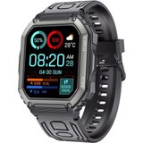 findtime Smartwatch (1,8 Zoll, Android iOS), Militär Uhr Herren Armbanduhr Sportuhr mit Telefonfunktion…