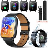 KLLGIA Smartwatch, 1,69 Zoll quadratische Uhr, Fitness-Tracker, Smartwatch Smartwatch, 1-tlg., Ausgestattet…