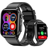 DigiKuber Smartwatch (1,96 Zoll, Android, iOS), mit EKG & Zifferblatt/Anruf Annehmen, 320 x 386 wasserdichte,…
