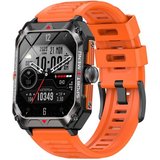 OKWISH Damen Herren Smart Watch Sportuhr Armbanduhr Fitness Uhr Uhren Tracker Smartwatch (2,02 Zoll)…