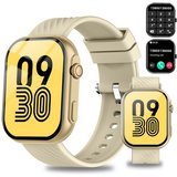 Yuede Smartwatch für Damen Herren, Smartwatch Fitnessuhr Tracker mit Telefonfunktion und SMS-Benachrichtigung…