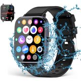 ombar SmartWatch Damen Herren mit Bluetooth Anrufe, 1.7" Voll Touch Screen Smartwatch (Fitnessuhr mit…
