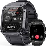AOYATE Smartwatch, Fitness Tracker Uhr, Damen Herren Smartwatch (Fitnessuhr mit Telefonfunktion 1,95"…